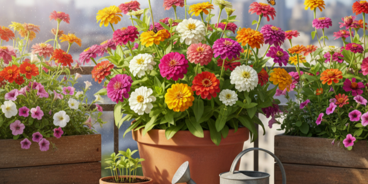 Flores resistentes dominam varandas em dezembro