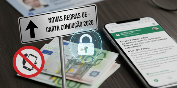 A nova carta de condução na Europa muda idade, multas e pontos
