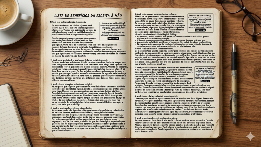 omo decidir se a lista de tarefas escrita à mão é ideal para você