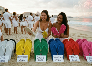 Essas cores de Havaianas estão dominando o Réveillon