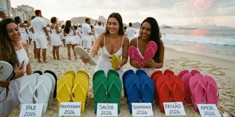 Essas cores de Havaianas estão dominando o Réveillon