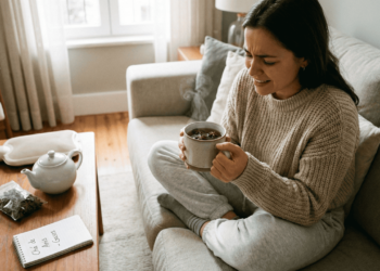 O chá que ajuda mesmo a aliviar gases e barriga inchada após refeições pesadas