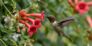 Flores tubulares que encantam beija-flores e deixam seu jardim cheio de vida