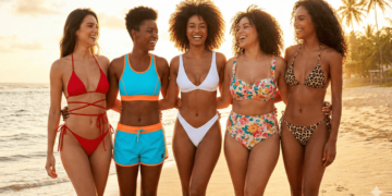 Dicas para montar looks de praia 2026 com biquínis modernos e confortáveis