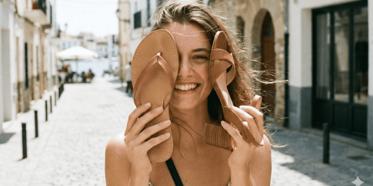 Para acertar na escolha dos melhores sapatos para o ano novo na praia, pense primeiro no tipo de festa