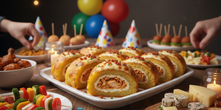 Como fazer salgado cremoso de frango com bacon