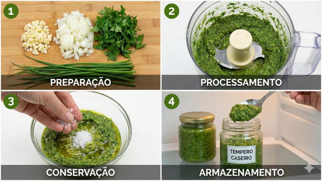 O tempero caseiro mais prático da rotina