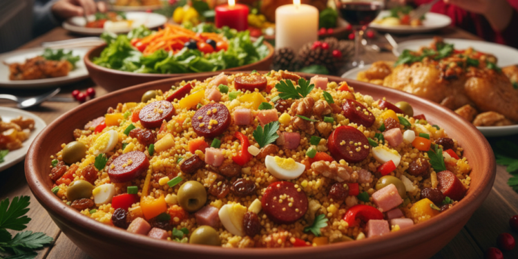 A melhor farofa de Natal úmida e crocante, super fácil e irresistível