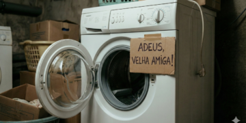 A lavadora portátil para apartamento pequeno