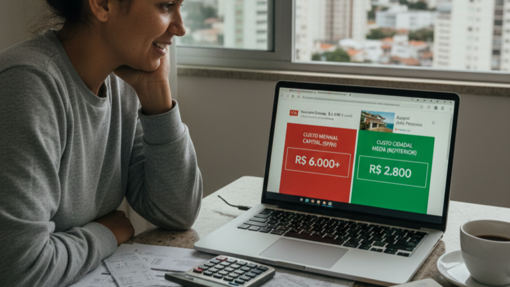 Cidades econômicas atraem quem quer reorganizar vida