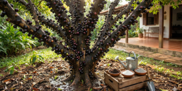 Transforme vaso pequeno em árvore carregada de frutos