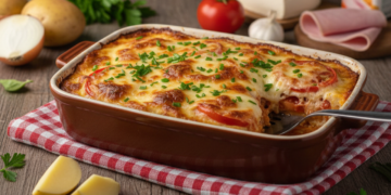 Lanchão de forno com batata é fácil e rende muito