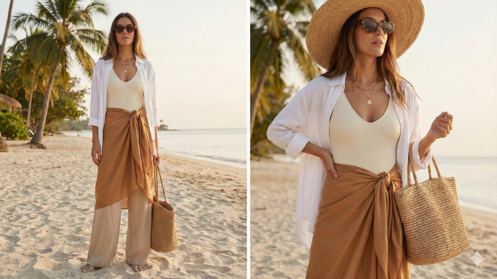 O visual leve que está conquistando mulheres nas praias