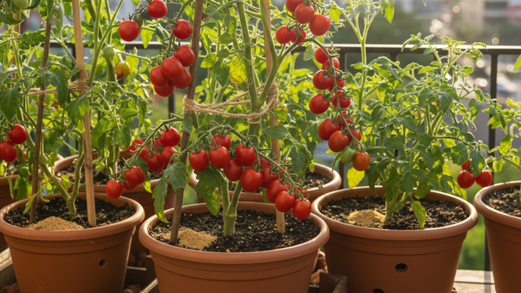 O detalhe simples que garante tomate o ano inteiro