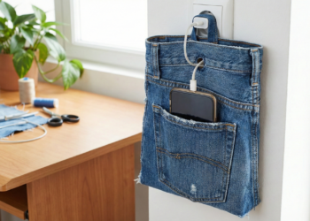 A calça velha virou acessório indispensável