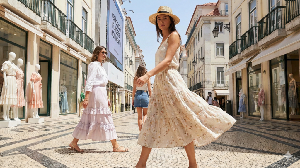 A saia jeans realmente sai de cena no verão de 2026