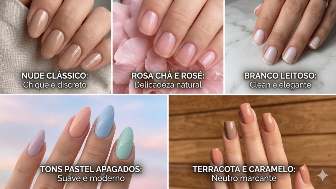 As cores de esmalte que deixam as mãos elegantes e com aparência de ...