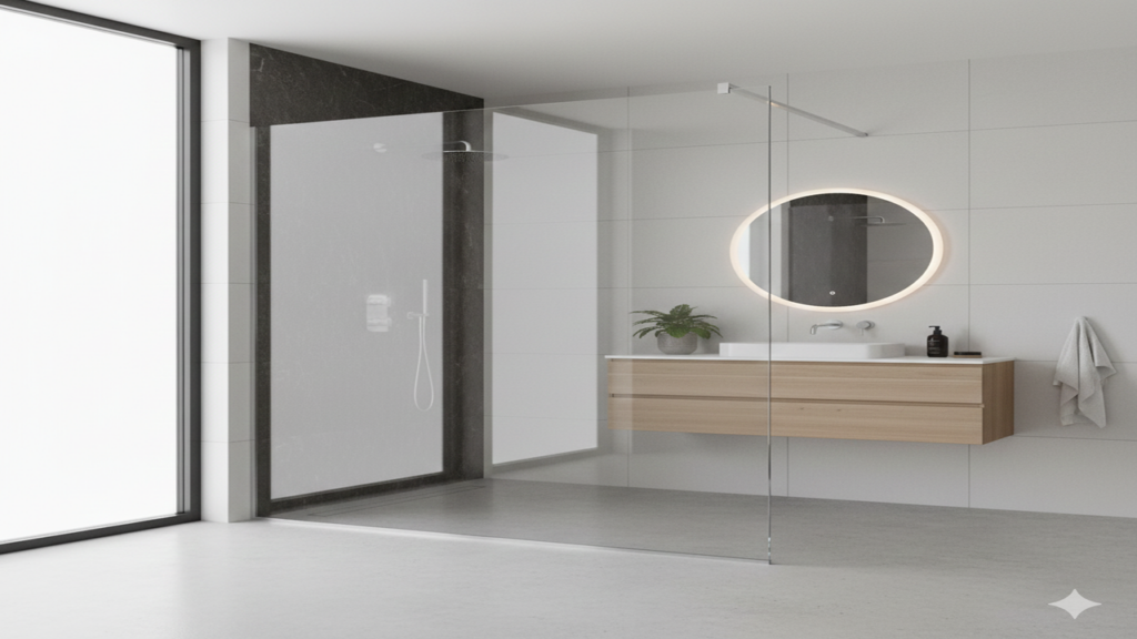 O que define a tendência de banheiros modernos em 2026