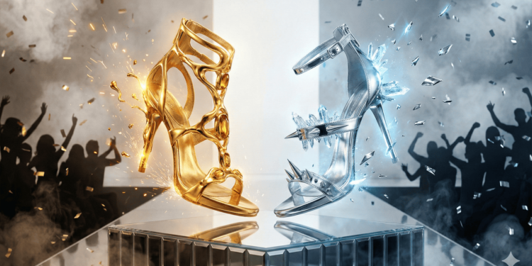 Na hora de selecionar a sandália para a noite da virada, o tipo de celebração é o primeiro critério