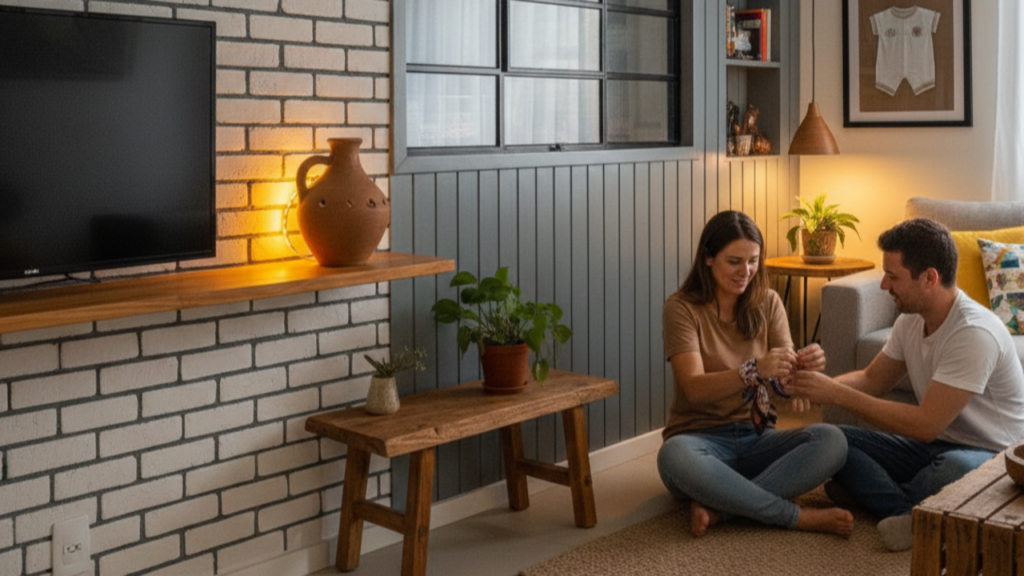 O truque escondido que muda totalmente o visual dos ambientes