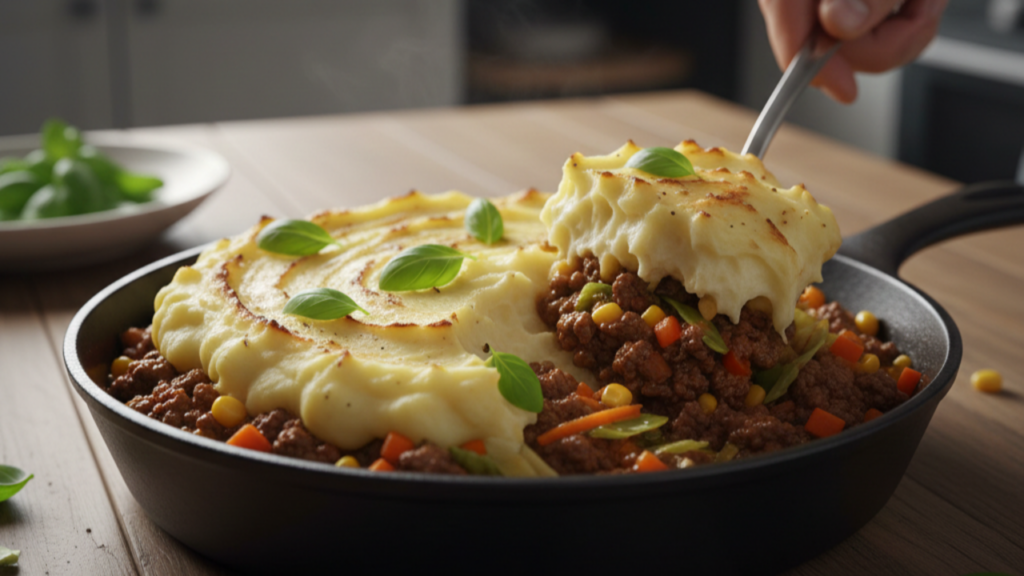 Purê cremoso transforma refeição simples