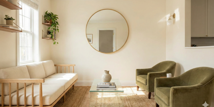 A melhor cor para ampliar a sala de estar sem reforma