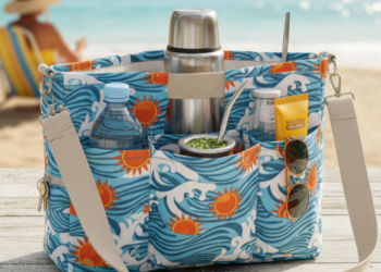 Passo a passo da bolsa para levar garrafa