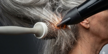 Esse erro com o secador está acabando com o cabelo maduro