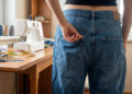 Ajustar jeans em casa virou hábito consciente