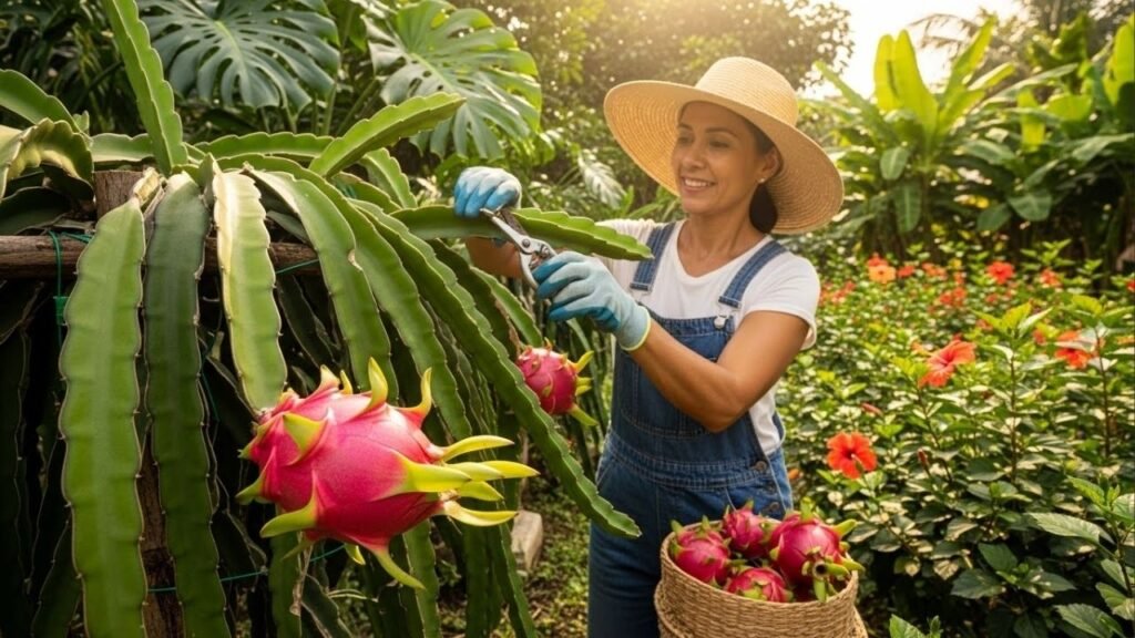 Plante pitaya da forma certa e evite esperar 5 anos pelo primeiro fruto