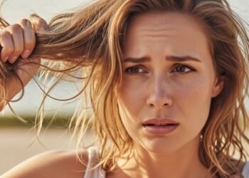 Como cuidar do cabelo loiro após praia e piscina e evitar que ele fique amarelado