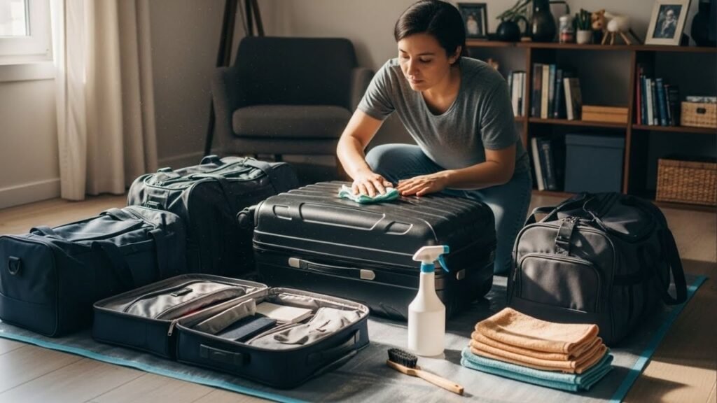 Como limpar as malas pós-férias e evitar o mau cheiro e proliferação de mofo