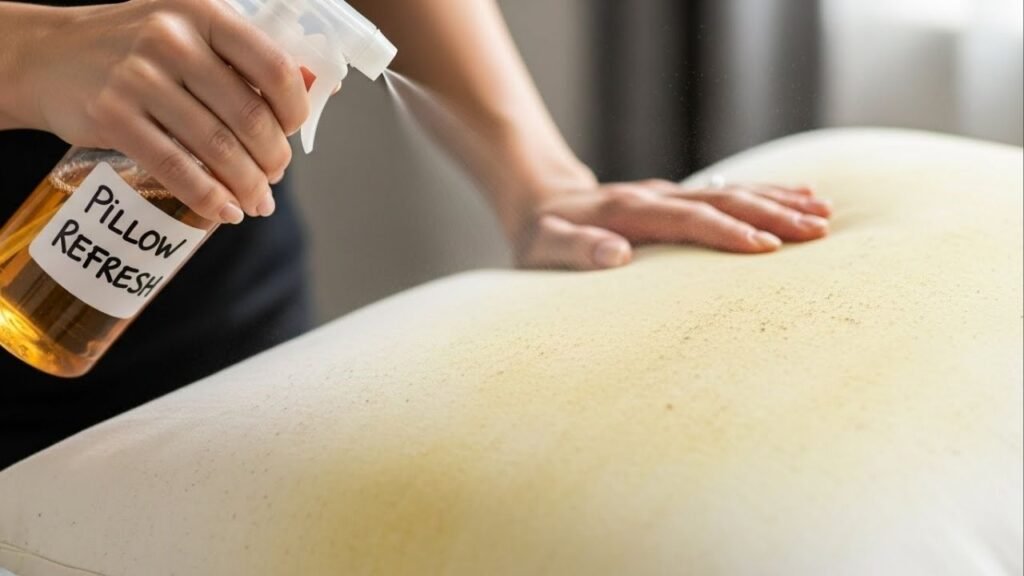 Aprenda a limpar travesseiros amarelados e eliminar manchas, ácaros e odores com segurança