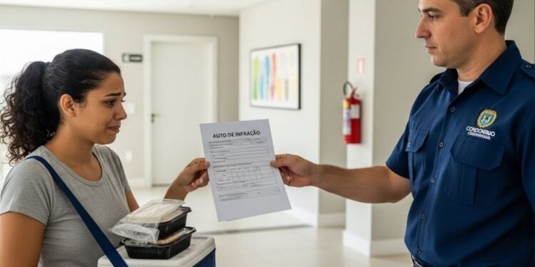 Condomínio multa moradora em R$ 9.700 após transformar salão de festas em cozinha de marmitas