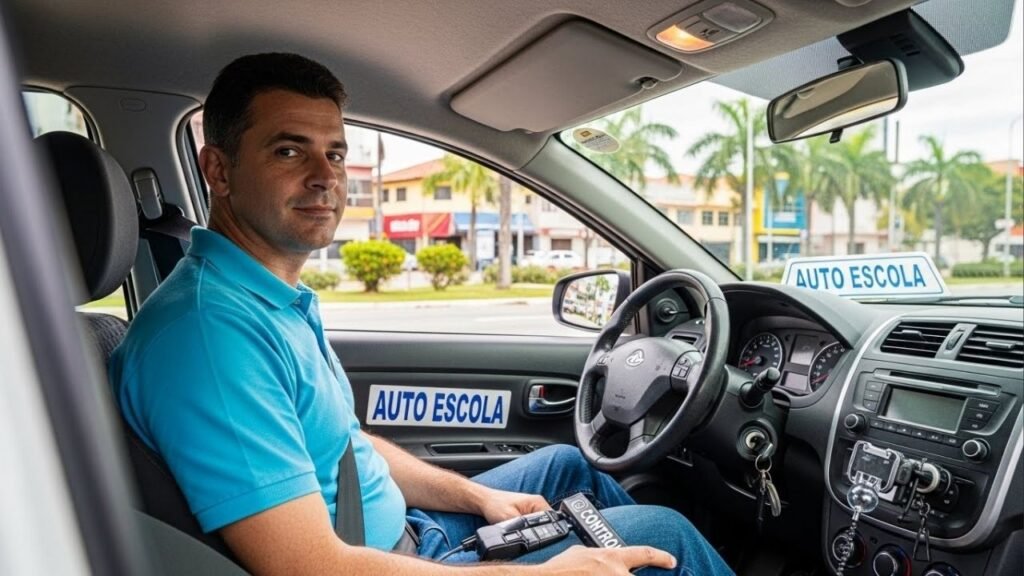 Nova CNH digital muda regras no Brasil e abre caminho para instrutores autônomos em todo o país