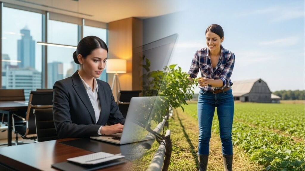 Ela deixou o mundo corporativo para aplicar gestão no campo, cuidar dos animais e transformar a queijaria rural em referência