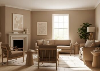 Esqueça o cinza! Essa paleta de cores está irá tomar conta das salas de estar em 2026