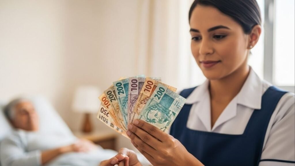 Prefeitura começa a pagar R$ 1.518 por mês para quem cuida de idoso acamado em casa