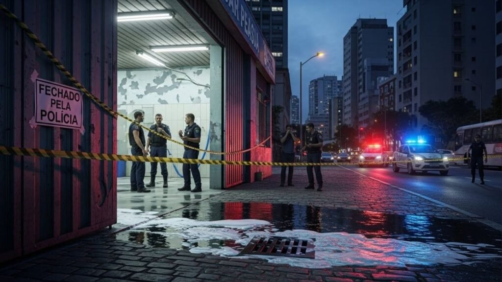 Garagem usada como lava-rápido vira caso de multa pesada e interdição em São Paulo