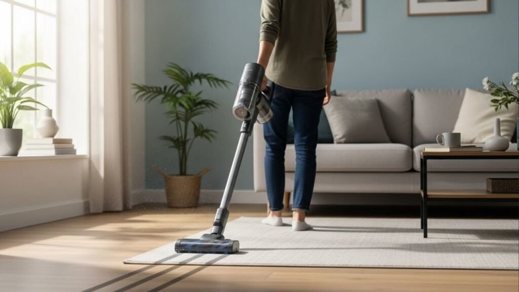 Esqueça o aspirador comum: o novo modelo sem fio é mais leve e potente