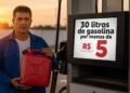 Brasileiro mostra gasolina mais barata do mundo no Irã: 30 litros custam menos de R$ 5 mesmo com limite por pessoa