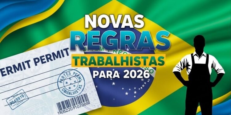 Trabalhador com carteira assinada precisa se preparar: jornada menor, salário mínimo de R$ 1.621 e novas regras para domingos chegam em 2026