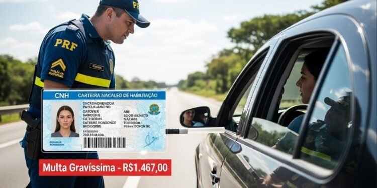Multas de quase R$ 1.500 e perda de CNH: o que acontece com quem tenta “dar jeitinho” no acostamento na viagem de fim de ano