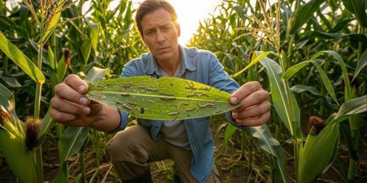 Praga silenciosa ameaça lavouras em SC: cigarrinha do milho avança com bactérias e acende alerta máximo na região Oeste