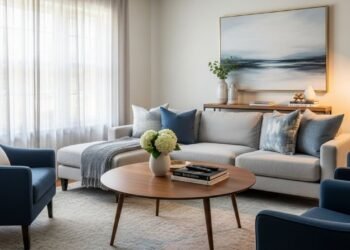 Sua sala pode mudar com um detalhe! Essa mesa de centro transforma tudo