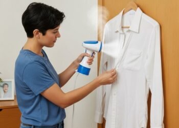 Esqueça o ferro tradicional: o steamer portátil é mais prático e consome menos energia
