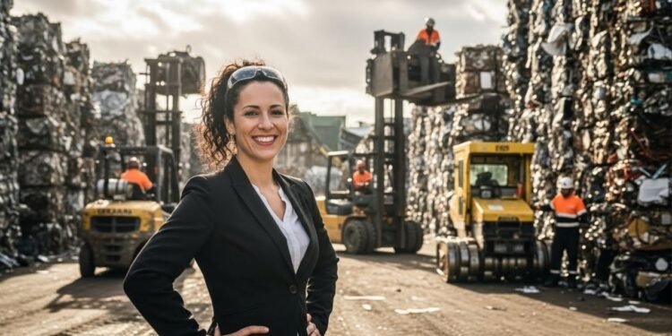 Filha de catador monta indústria milionária e escancara contraste de um Brasil que ainda ignora 96% do lixo reciclável