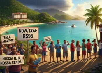 Ilha paradisíaca do RJ terá nova taxa de até R$ 95 por visitante, irrita moradores locais, gera protestos de empresários e ameaça setor hoteleiro