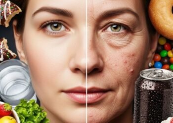 Médicos alertam: o consumo excessivo de açúcar acelera o envelhecimento da pele depois dos 40