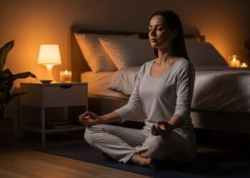 O melhor ritual de 5 minutos para desligar o corpo e dormir de verdade